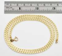 Classic 14k Herringbone Necklace