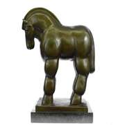 Modern Art Roman Horse Bronze Sculpture