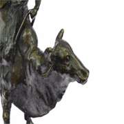 Rodeo Rider Bronze Sculpture