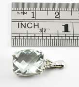 Contemporary Green Amethyst Pendant