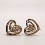 14kt White Gold & Diamond Earrings