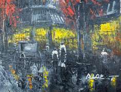 ONE OF A KIND BEAUTIFUL PAINTING ON CANVAS