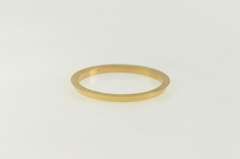 14K Yellow Gold Vintage NOS 1950's Simple Stackable Band Ring