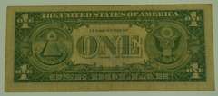 1957-A $1 Silver Certificate Blue Seal US Currency Note
