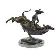 Rodeo Rider Bronze Sculpture