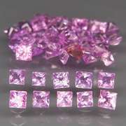 Rare UNHEATED! 2.08ct lanvender and pink Sapphire set