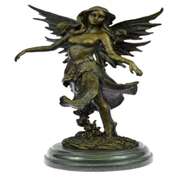 Mythical Fairy Angel Bronze Sculpture