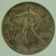 1989 Walking Liberty American Eagle 1 oz. Silver Dollar