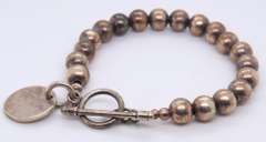 Vintage Sterling Silver Ball Bracelet