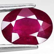 Glistening 1.51ct blood red Ruby