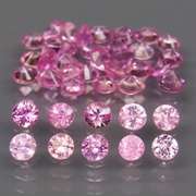 Rare HEATED ONLY 4.07ct pink Sapphire set
