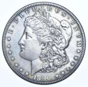 1896-S Morgan Silver Dollar