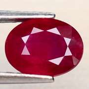 Glistening 1.32ct blood red Ruby