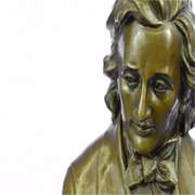 Felix Mendelssohn Bronze Statue