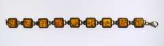Sterling Silver Amber Bracelet