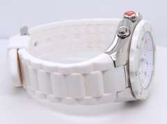 Michele Tahitian Jellybean Chronograph Quartz White Watch