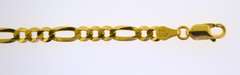 Italian Sterling Silver Figaro Bracelet