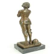 Laugier Joan Jeanne de Arc Bronze Sculpture