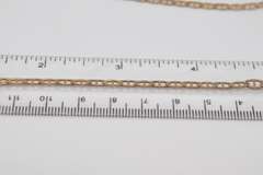 Vintage Italian Sterling Silver Fancy Link Chain Necklace