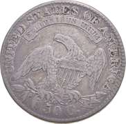 1829 Capped Bust Half Dollar - O-104a
