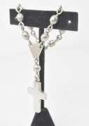 Sterling Silver Handheld Rosary From Mexico.
