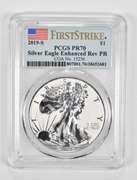 Enhanced REV PR70 2019-S American Silver Eagle - First Strike - PCGS