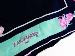 Vintage Leonard Paris Silk Scarf