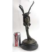 Fairy Fantasy Winged Bronze Sculpture