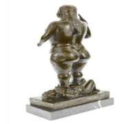 Mother Father Child Bronze Sculpture