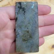 Amazing teal flashing! 178.88ct Labradorite cabochon