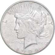 1925-S Peace Silver Dollar