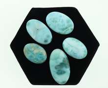 Attractive Group Lot of Larimar +185ctw