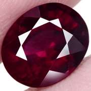 Ravishing 5.06ct rich violet red Rhodolite Garnet