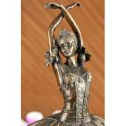 Lady Ballerina Bronze Sculpture