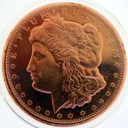 1 oz Fine .999 Copper Coins