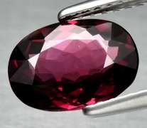 Top violet red 2.08ct Rhodolite Garnet
