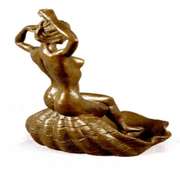 Jewelry Tray Bronze Sculpture