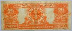 $20 Gold Certificate 1922 Series