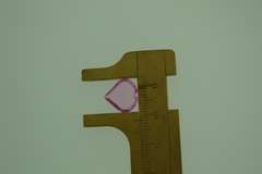 5.30ct Heart Shape Pink Sapphire Loose Stone