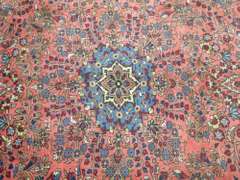 Semi Antique Persian Mehraban 7.1x9.10