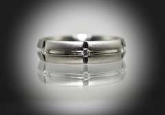 Exquisite Platinum and Diamond Band by Verragio