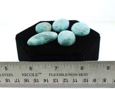 Attractive Group Lot of Larimar +185ctw
