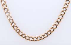 Excellent Yellow Gold Curb Link Chain