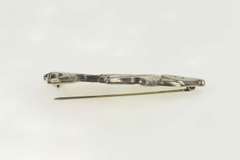 Sterling Silver Stylized Retro Fish Guppy Statement Pin/Brooch