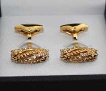 Handsome Pair Jeweled Style Cufflinks By Carelli