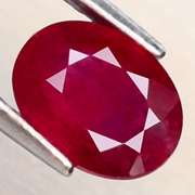 Glistening 1.32ct blood red Ruby