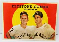 Fox & Aparicio Keystone Combo 1959 Baseball Card