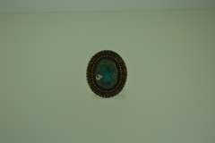 Sterling Silver Green Quartz Ring