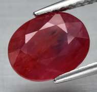 Dynamic 2.08ct Imperial Red Sapphire
