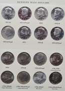 Kennedy Half Dollars 1964 -1987 Complete